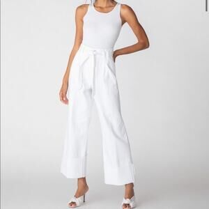 J Brand | White Louisa High Rise Tie Waist jeans | Size 32